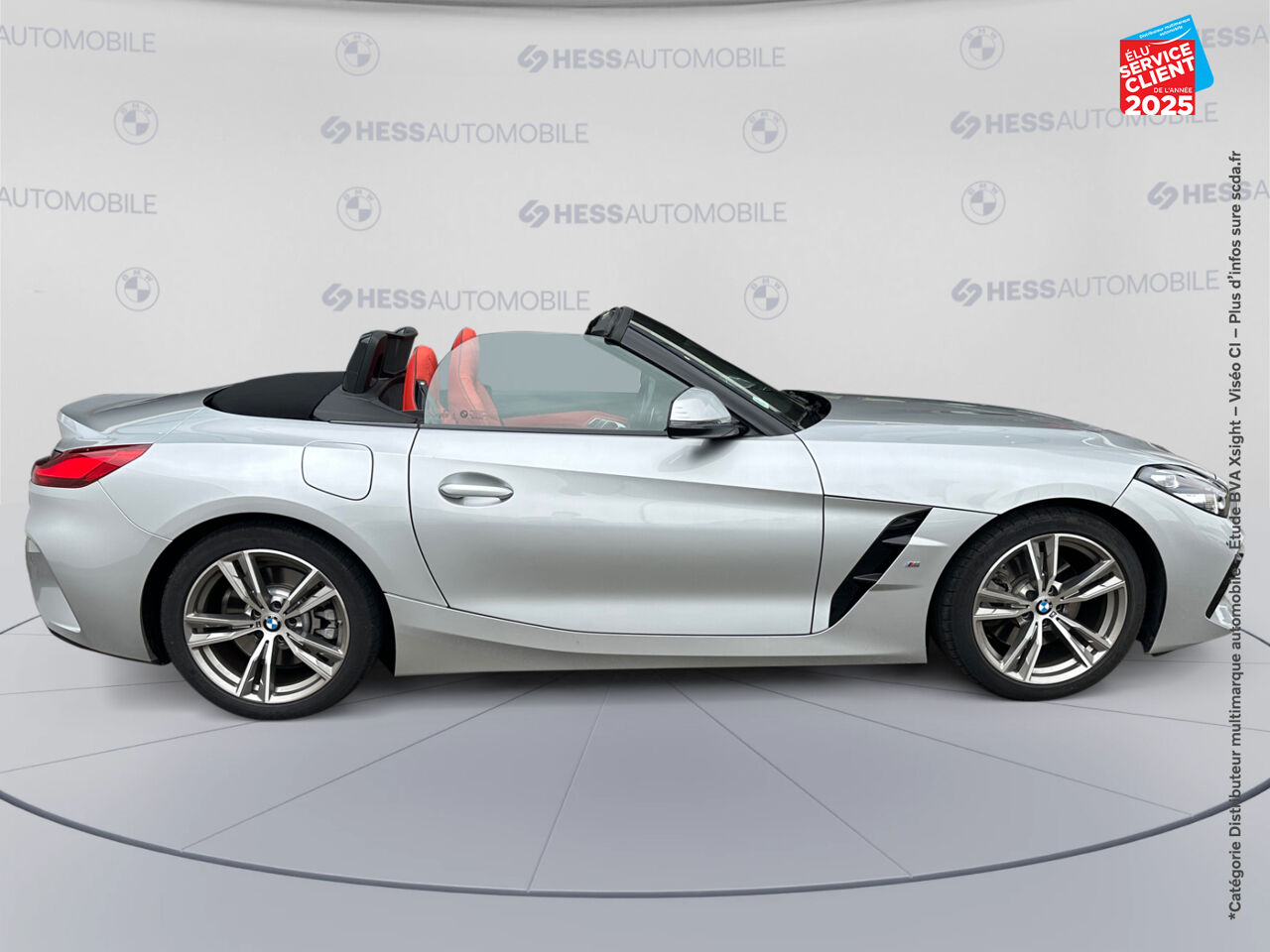 Véhicule d'occasion BMW Z4 ROADSTER SDRIVE20IA 197CH M SPORT 139G SIEGES CHAUF/CUIR VOLANT CHAUF GPS RADAR AV/AR chez BMW Besançon