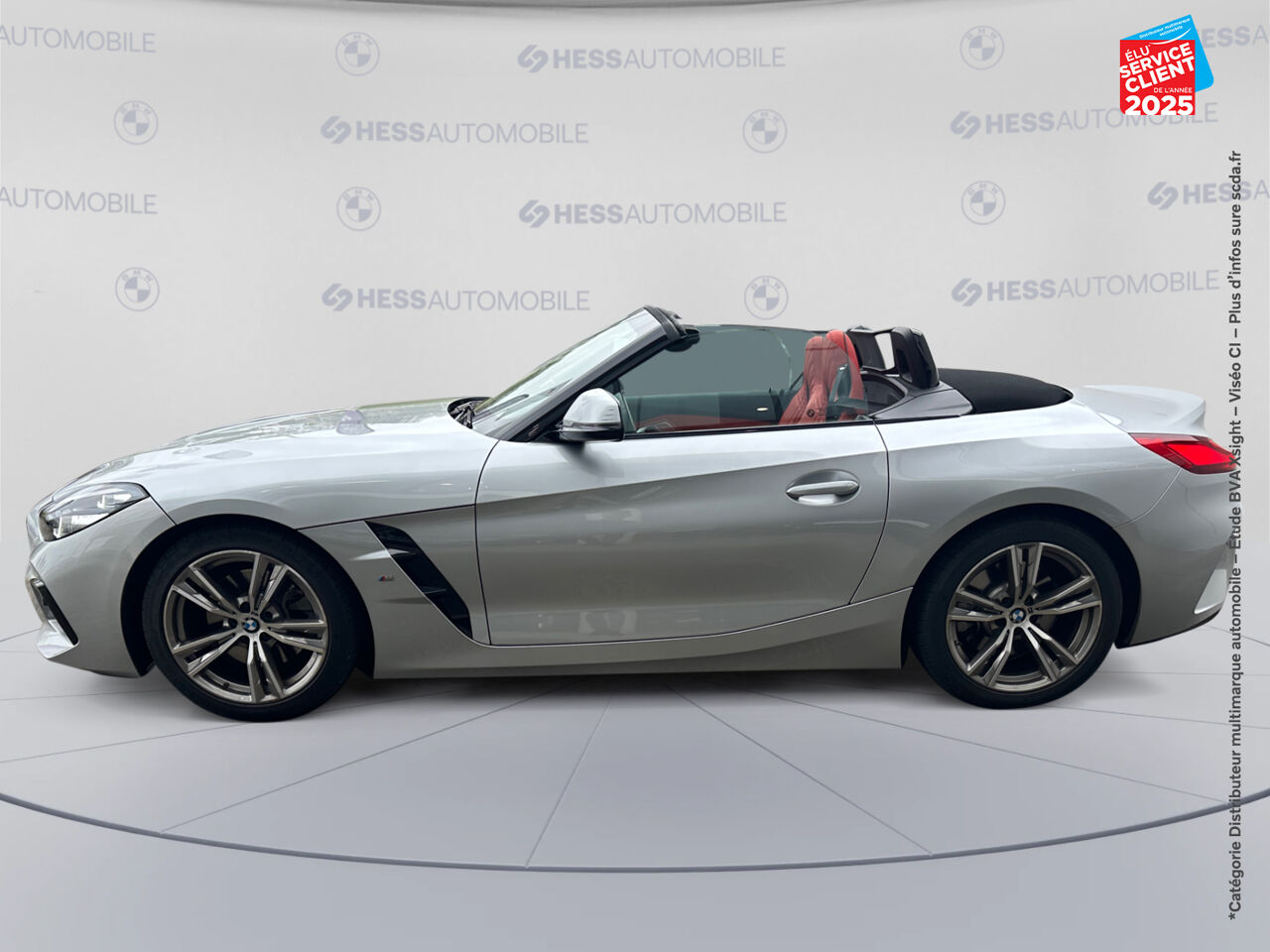 Véhicule d'occasion BMW Z4 ROADSTER SDRIVE20IA 197CH M SPORT 139G SIEGES CHAUF/CUIR VOLANT CHAUF GPS RADAR AV/AR chez BMW Besançon