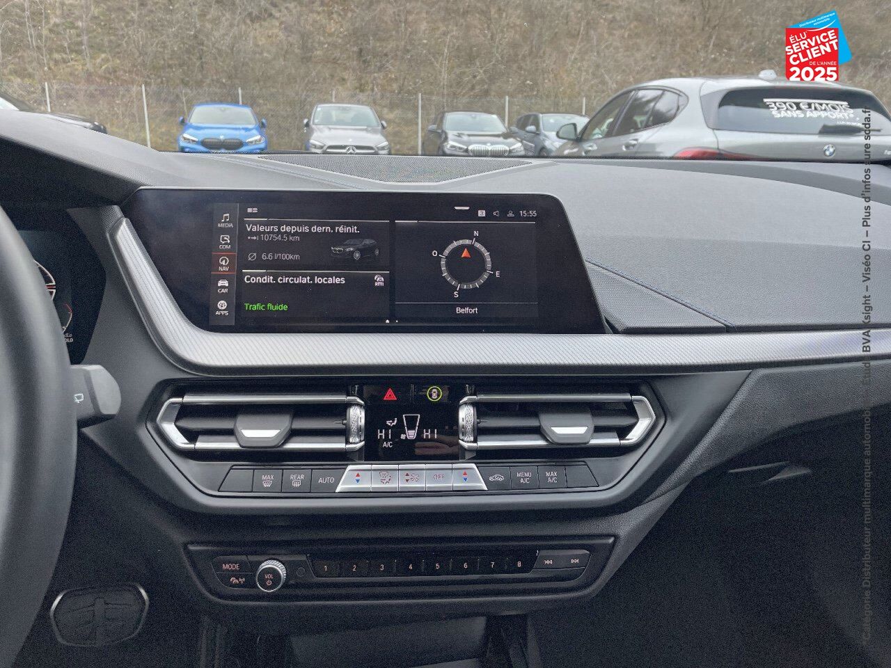 Véhicule d'occasion BMW SERIE 1 118DA 150CH M SPORT TOUVRANT GPS CAMERA H/KARDON chez BMW Belfort