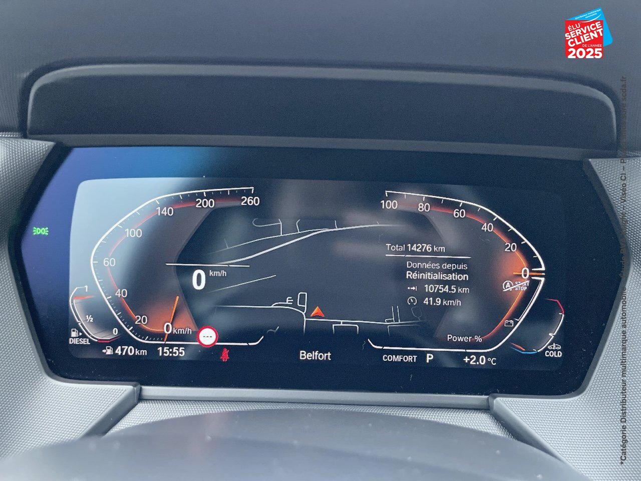 Véhicule d'occasion BMW SERIE 1 118DA 150CH M SPORT TOUVRANT GPS CAMERA H/KARDON chez BMW Belfort