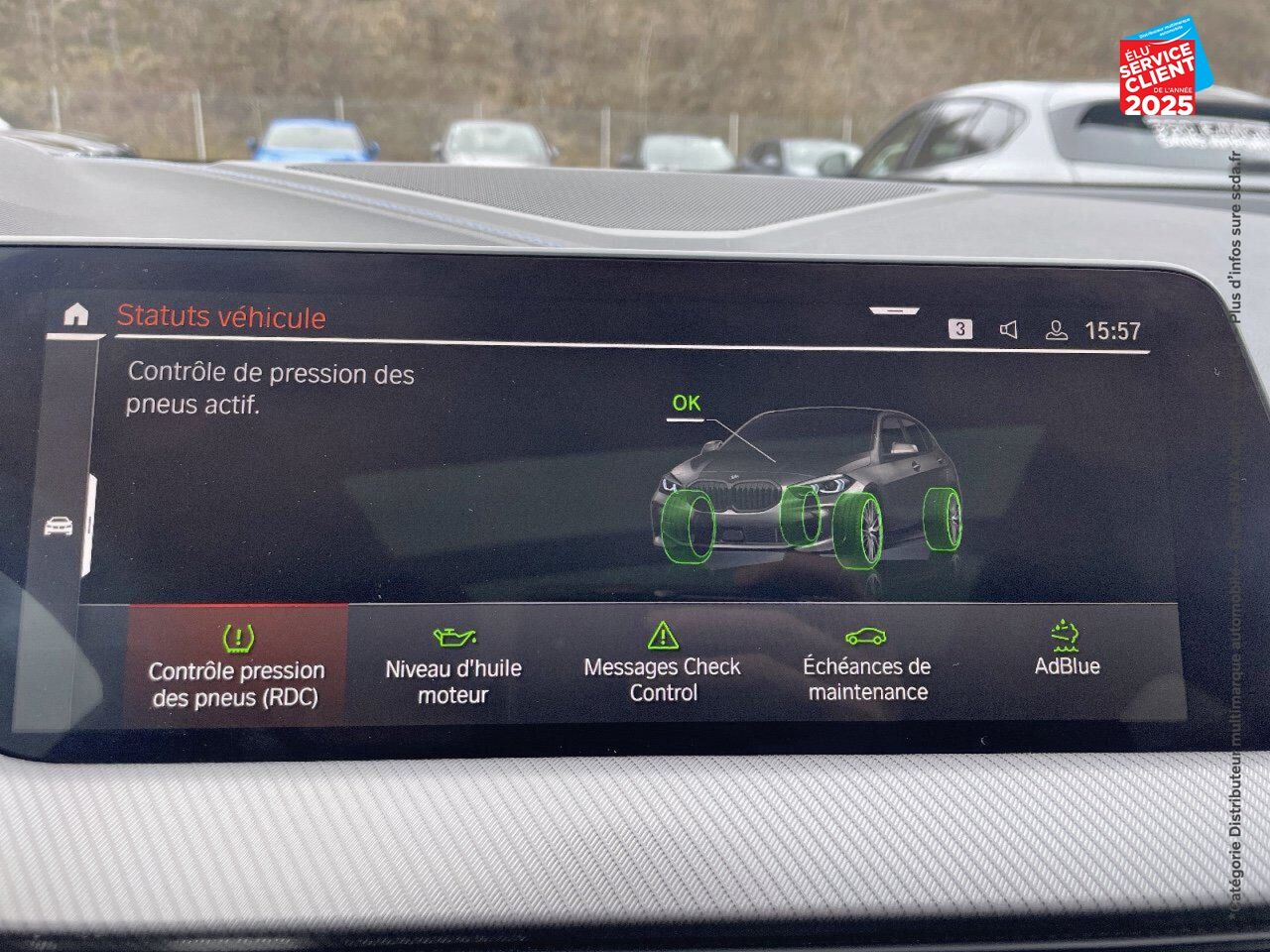 Véhicule d'occasion BMW SERIE 1 118DA 150CH M SPORT TOUVRANT GPS CAMERA H/KARDON chez BMW Belfort