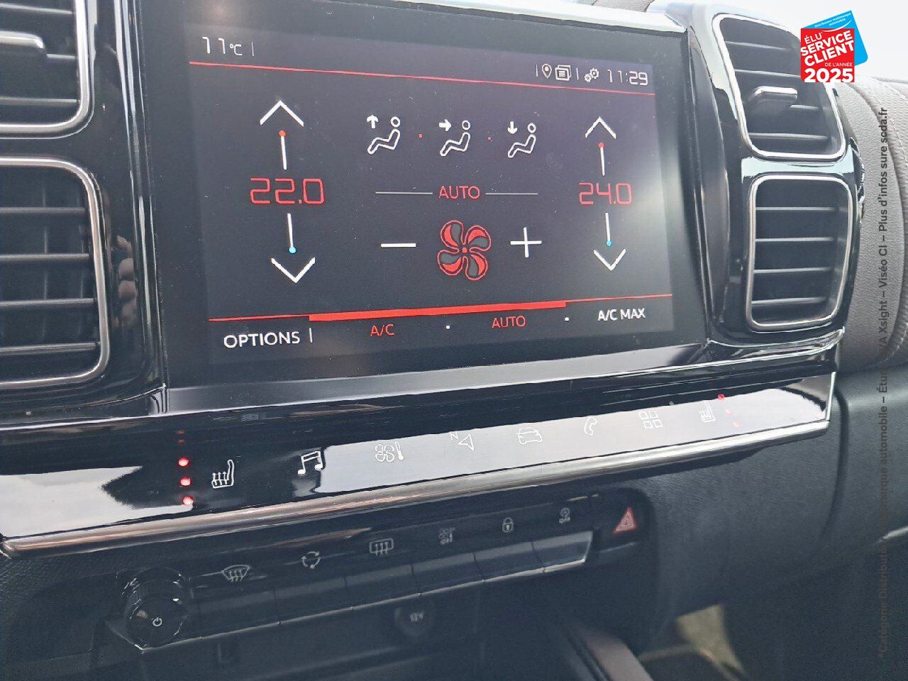 Véhicule d'occasion CITROEN C5 AIRCROSS 180 CH SHINE EAT8 GRIP CONTROL chez Toyota Saint Dizier