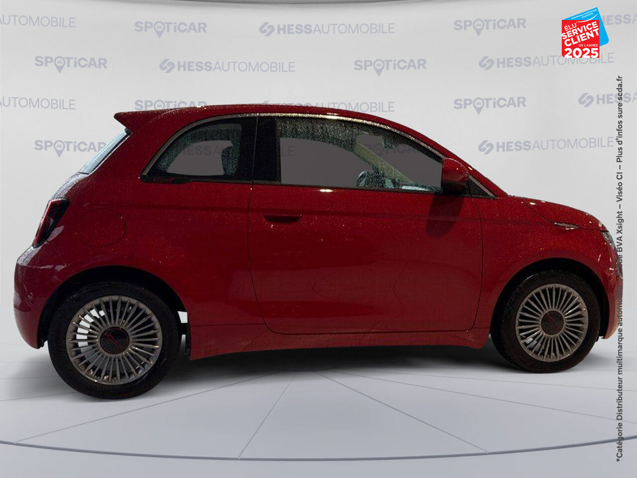 Véhicule d'occasion FIAT 500 E 95CH RED STEP1 GPS CAMERA chez Renault Sélestat