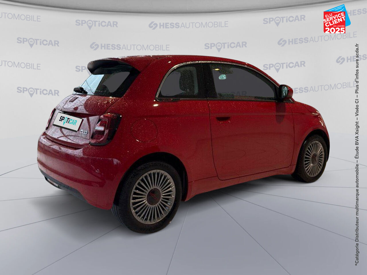 Véhicule d'occasion FIAT 500 E 95CH RED STEP1 GPS CAMERA chez Renault Sélestat