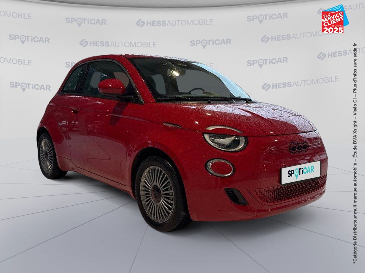Véhicule d'occasion FIAT 500 E 95CH RED STEP1 GPS CAMERA chez Renault Sélestat