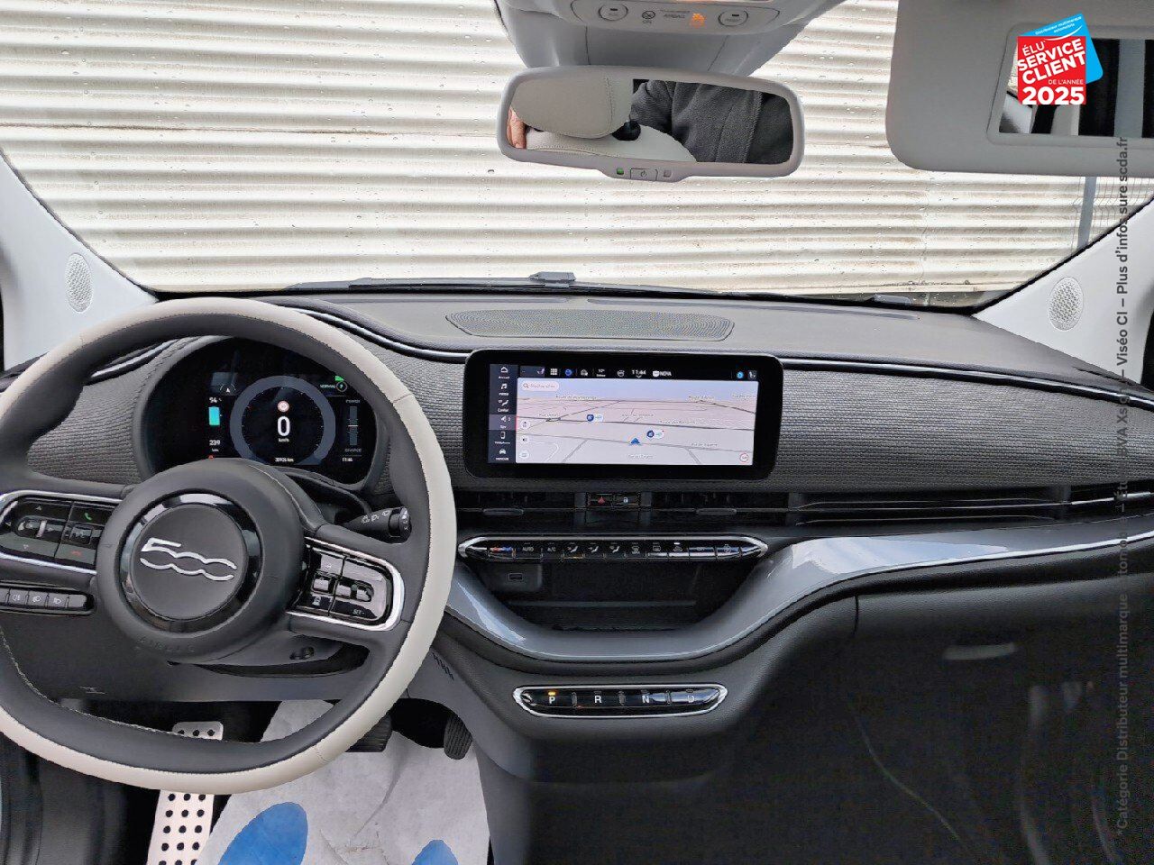 Véhicule d'occasion FIAT 500 E 118CH LA PRIMA BY BOCELLI CAMERA GPS chez Toyota Sarreguemines