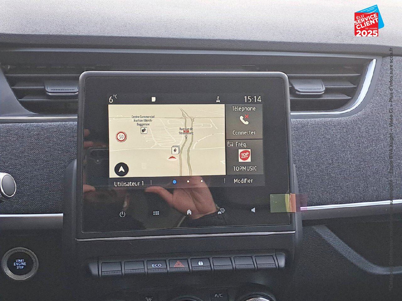 Véhicule d'occasion RENAULT ZOE E-TECH INTENS CHARGE NORMALE R110 ACHAT INTEGRAL - 21B chez Nissan Haguenau