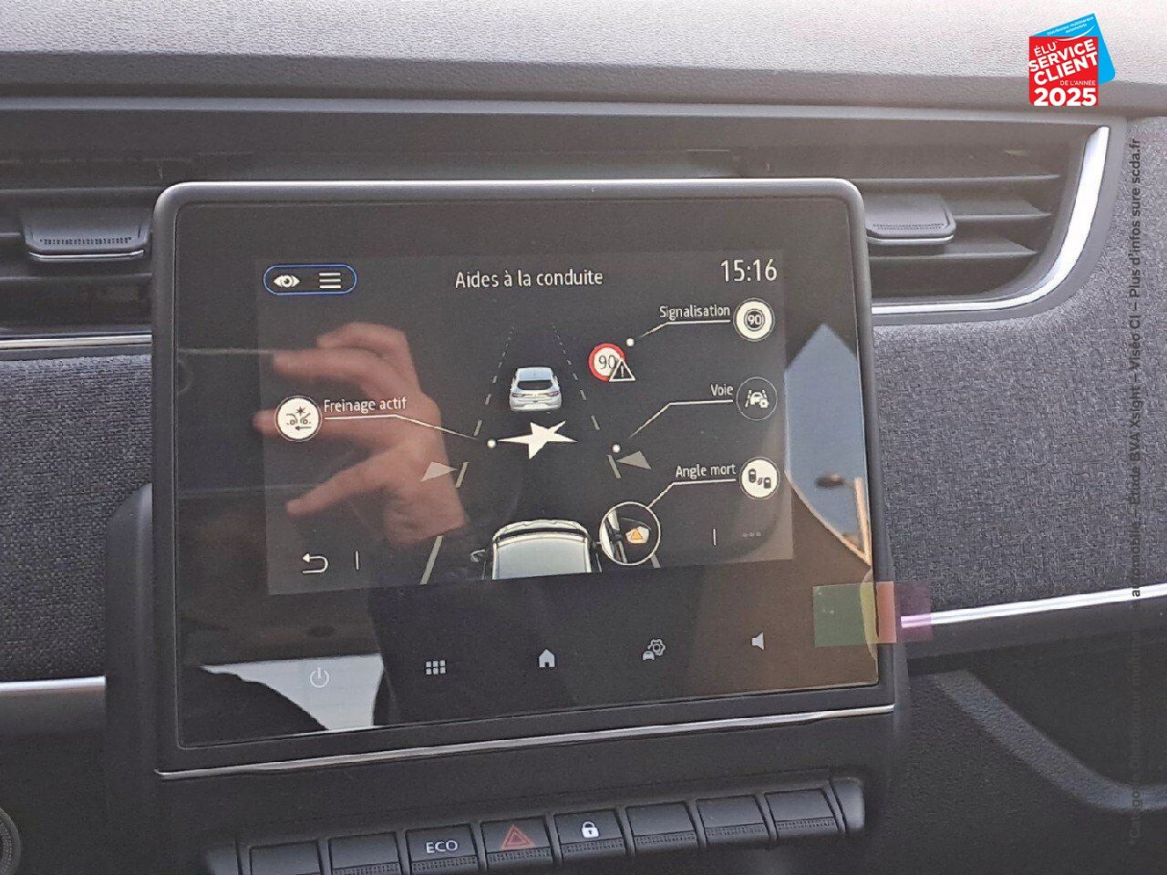 Véhicule d'occasion RENAULT ZOE E-TECH INTENS CHARGE NORMALE R110 ACHAT INTEGRAL - 21B chez Nissan Haguenau