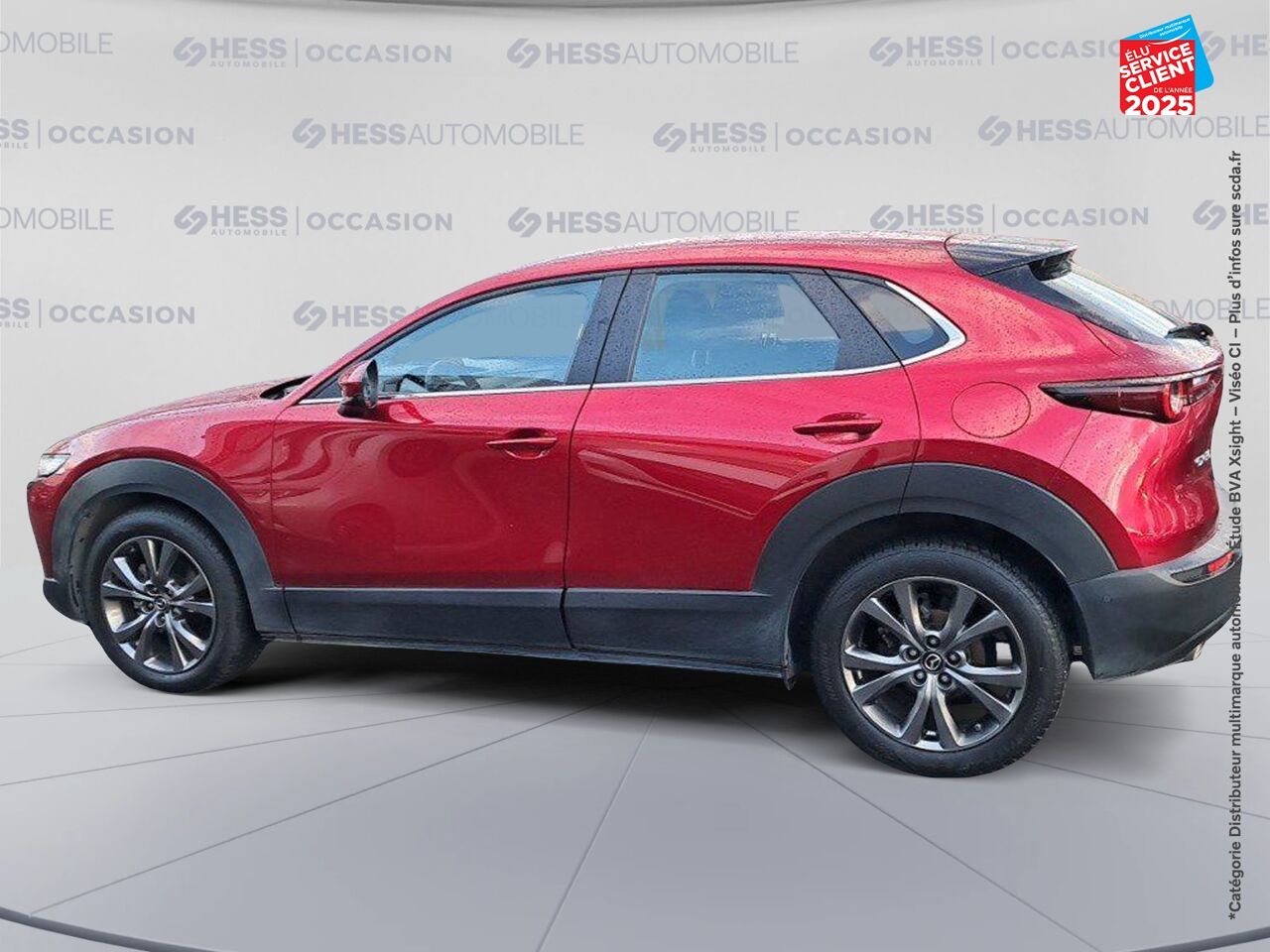 Véhicule d'occasion MAZDA CX-30 2.0 E-SKYACTIV-X M-HYBRID 186CH EXCLUSIVE BVA 2022 chez Dacia Montbéliard