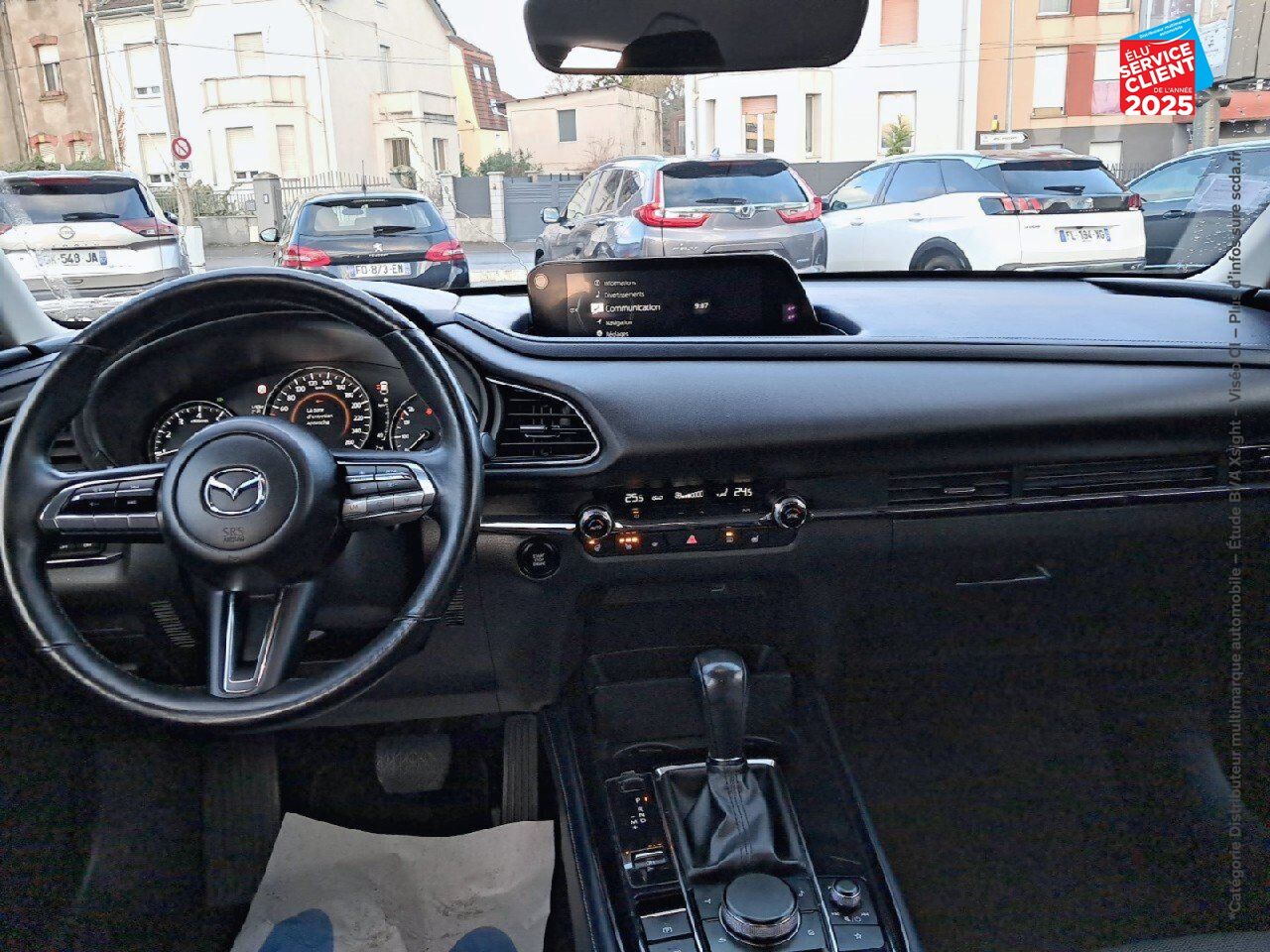 Véhicule d'occasion MAZDA CX-30 2.0 E-SKYACTIV-X M-HYBRID 186CH EXCLUSIVE BVA 2022 chez Dacia Montbéliard