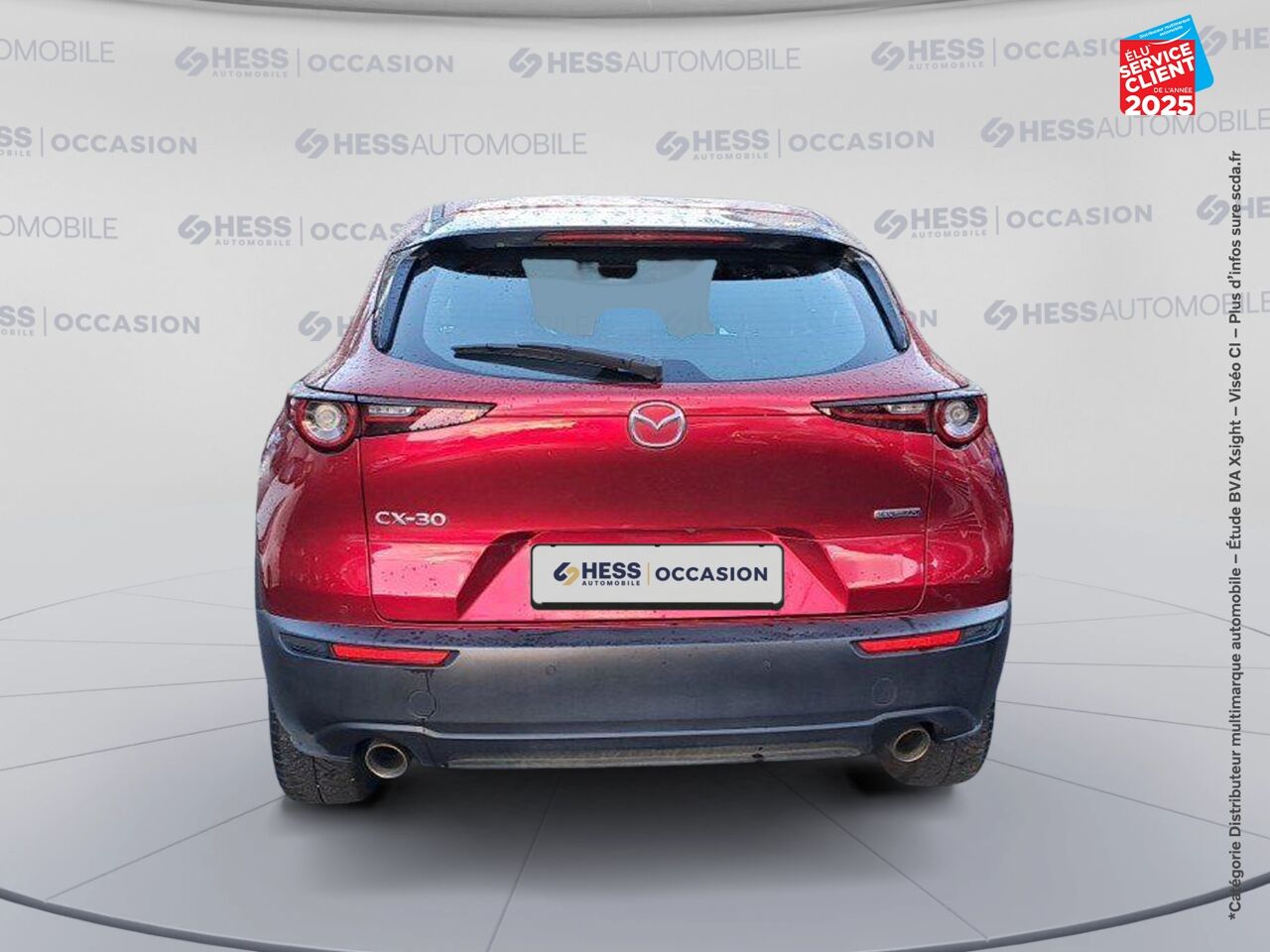 Véhicule d'occasion MAZDA CX-30 2.0 E-SKYACTIV-X M-HYBRID 186CH EXCLUSIVE BVA 2022 chez Dacia Montbéliard