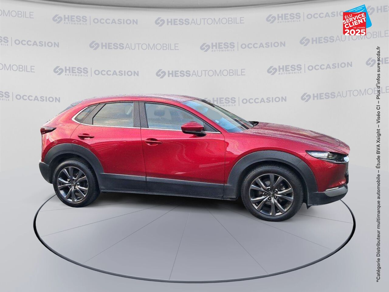 Véhicule d'occasion MAZDA CX-30 2.0 E-SKYACTIV-X M-HYBRID 186CH EXCLUSIVE BVA 2022 chez Dacia Montbéliard