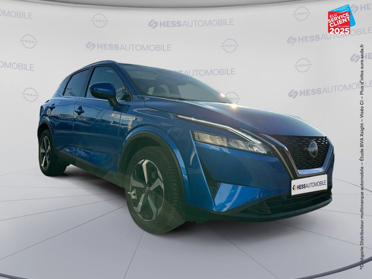 Véhicule d'occasion NISSAN QASHQAI 1.3 MILD HYBRID 158CH N-CONNECTA XTRONIC 2022 chez Nissan Besançon