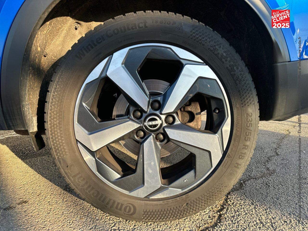 Véhicule d'occasion NISSAN QASHQAI 1.3 MILD HYBRID 158CH N-CONNECTA XTRONIC 2022 chez Nissan Besançon