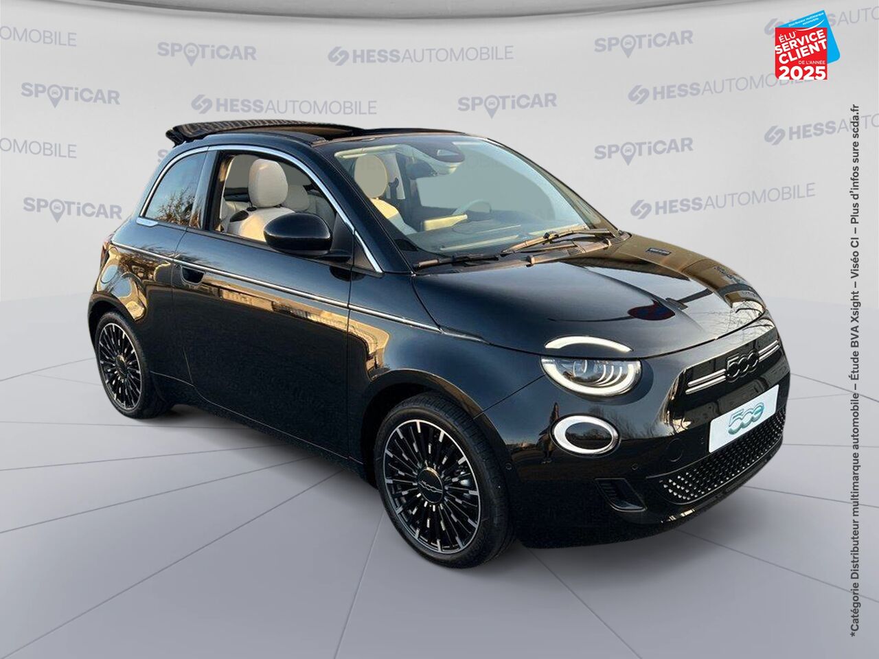 Véhicule d'occasion FIAT 500C E 95CH LA PRIMA MY24 chez Toyota Sarreguemines