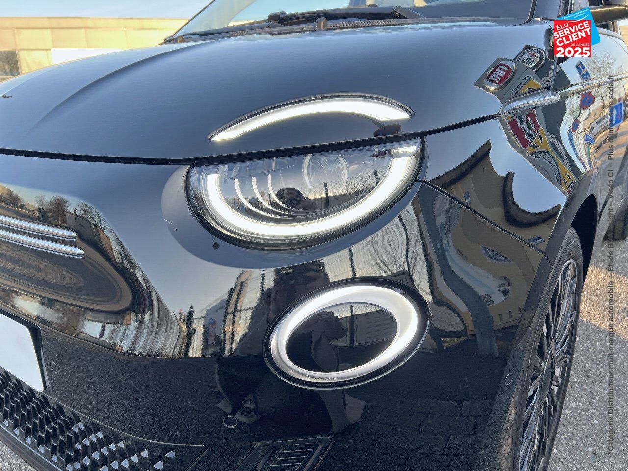 Véhicule d'occasion FIAT 500C E 95CH LA PRIMA MY24 chez Toyota Sarreguemines