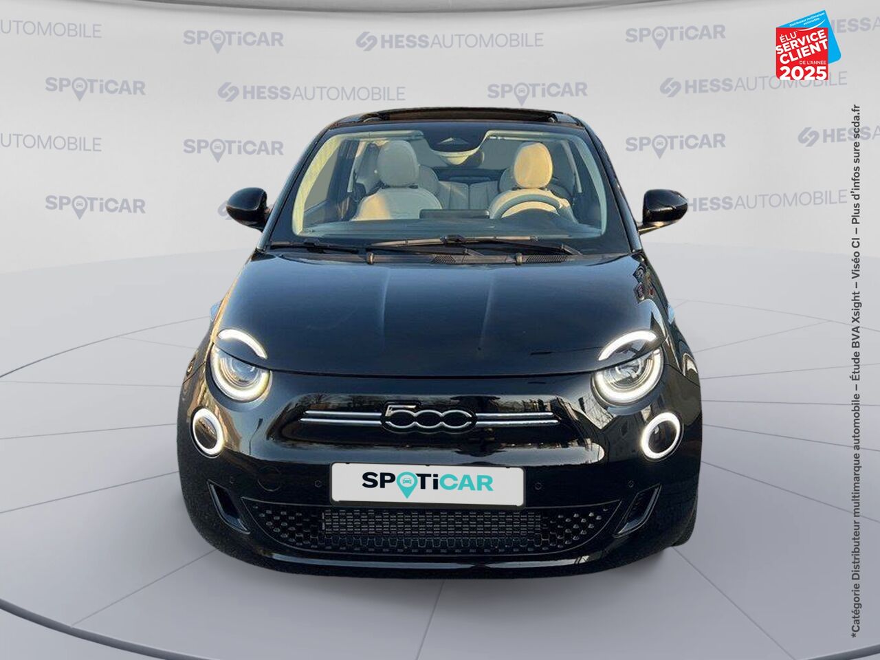 Véhicule d'occasion FIAT 500C E 95CH LA PRIMA MY24 chez Toyota Sarreguemines