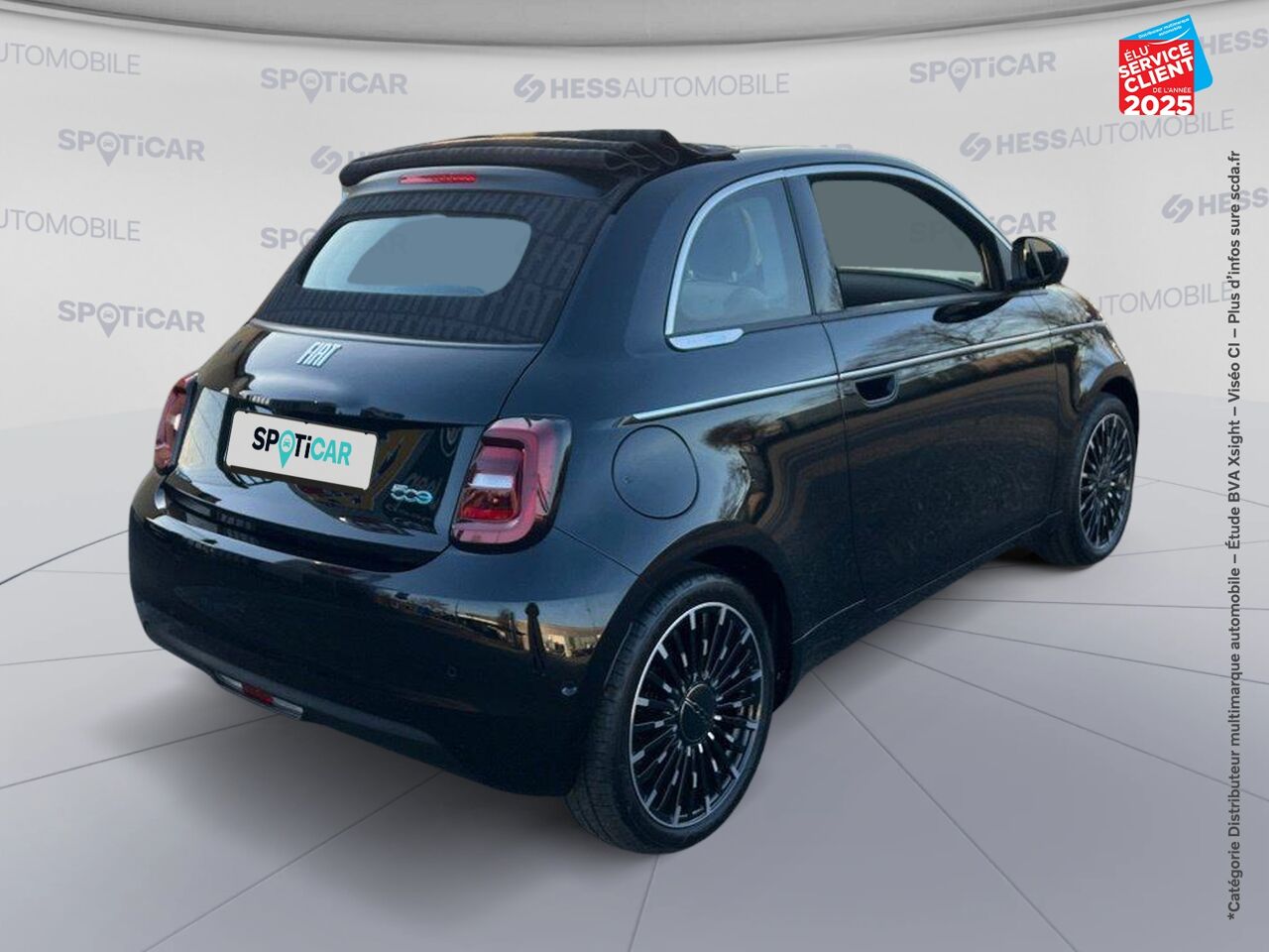 Véhicule d'occasion FIAT 500C E 95CH LA PRIMA MY24 chez Toyota Sarreguemines