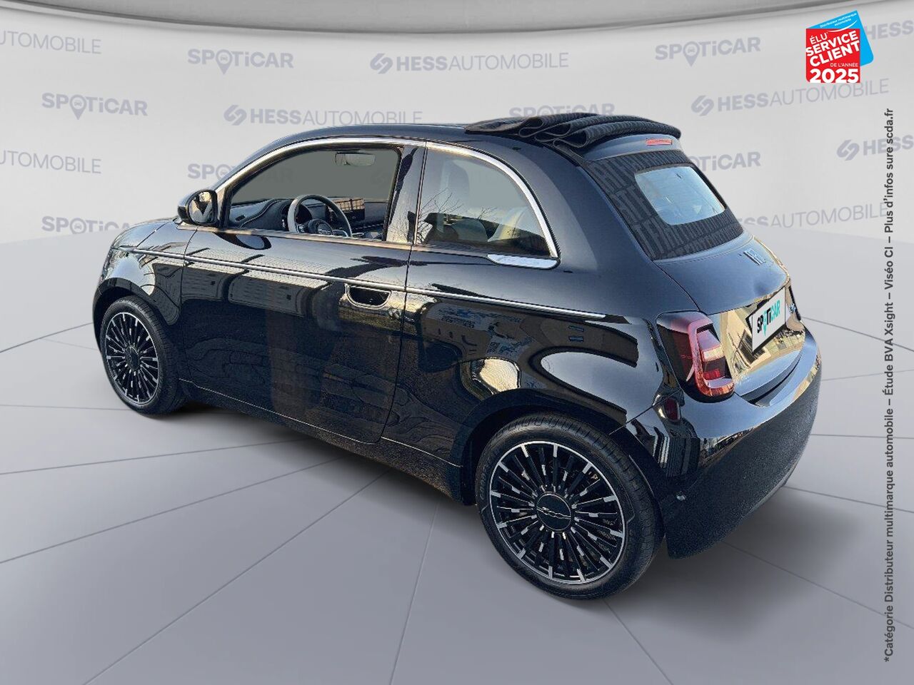 Véhicule d'occasion FIAT 500C E 95CH LA PRIMA MY24 chez Toyota Sarreguemines