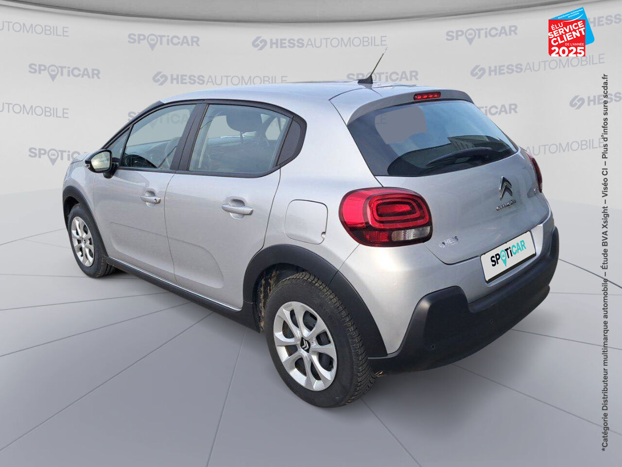 Véhicule d'occasion CITROEN C3 PURETECH 110CH FEEL SS EAT6 chez Nissan Strasbourg