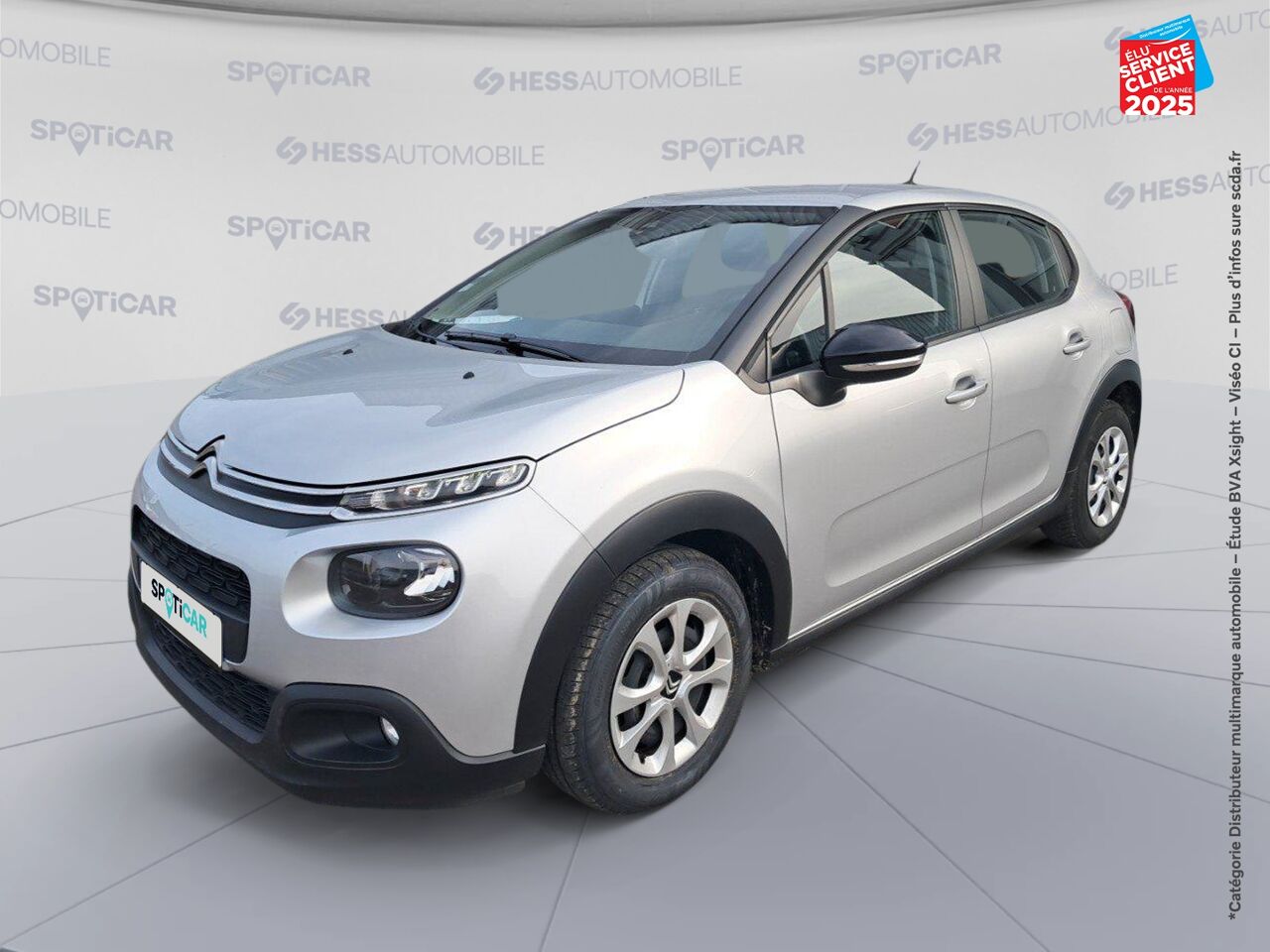 Véhicule d'occasion CITROEN C3 PURETECH 110CH FEEL SS EAT6 chez Nissan Strasbourg