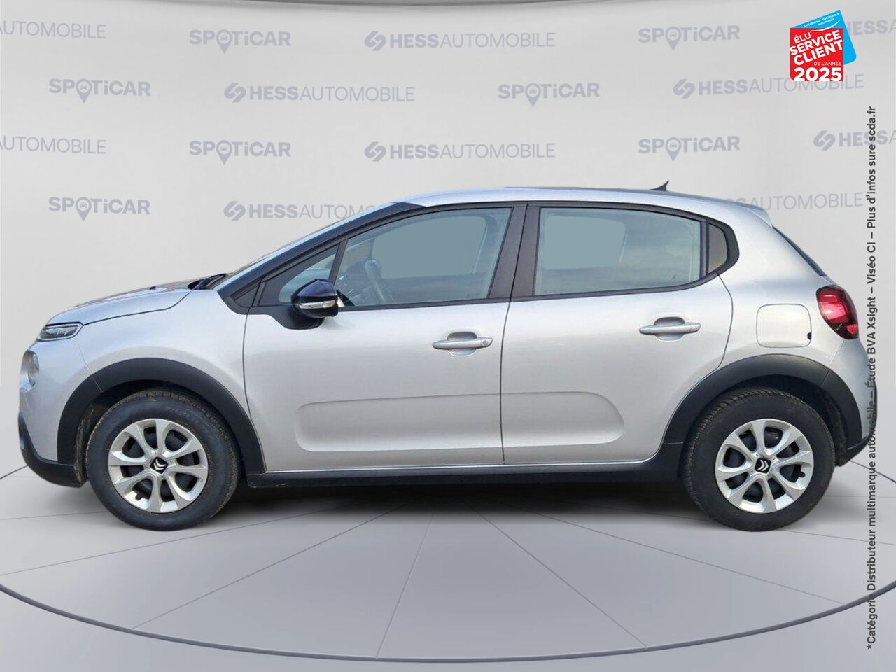 Véhicule d'occasion CITROEN C3 PURETECH 110CH FEEL SS EAT6 chez Nissan Strasbourg