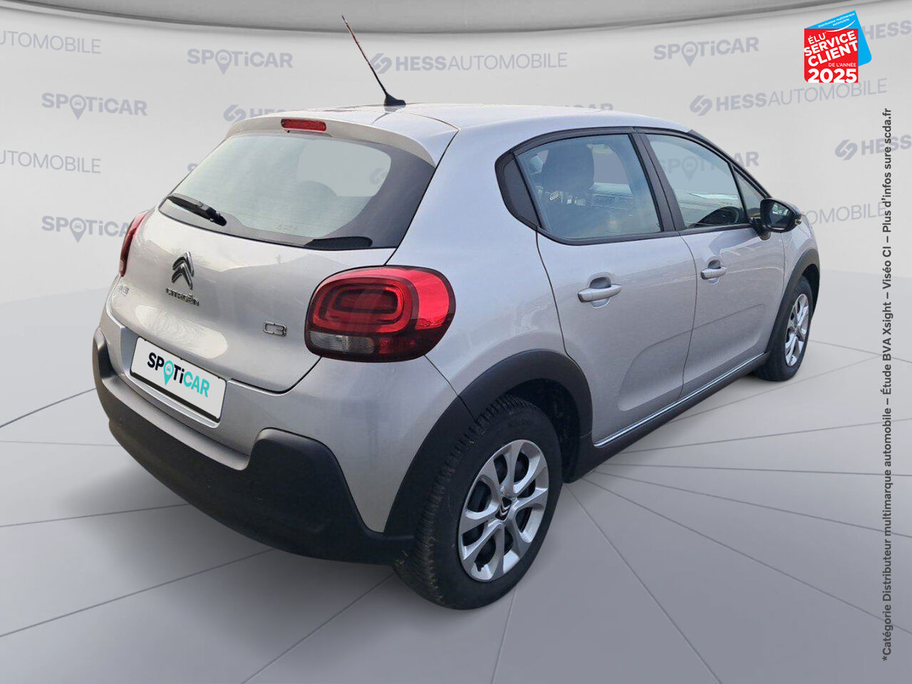 Véhicule d'occasion CITROEN C3 PURETECH 110CH FEEL SS EAT6 chez Nissan Strasbourg