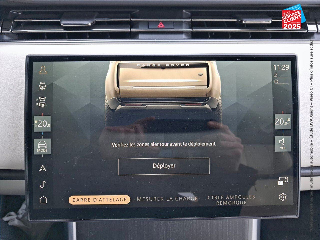 Véhicule d'occasion LAND-ROVER RANGE ROVER 3.0 P550E 550CH PHEV AUTOBIOGRAPHY SWB chez Dacia Belfort