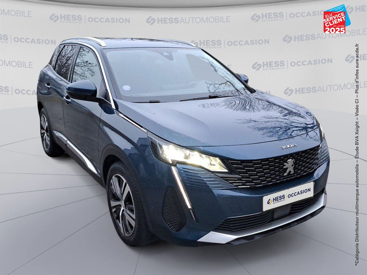 Véhicule d'occasion PEUGEOT 3008 1.2 PURETECH 130CH SS ALLURE PACK EAT8 chez Hyundai Chalons