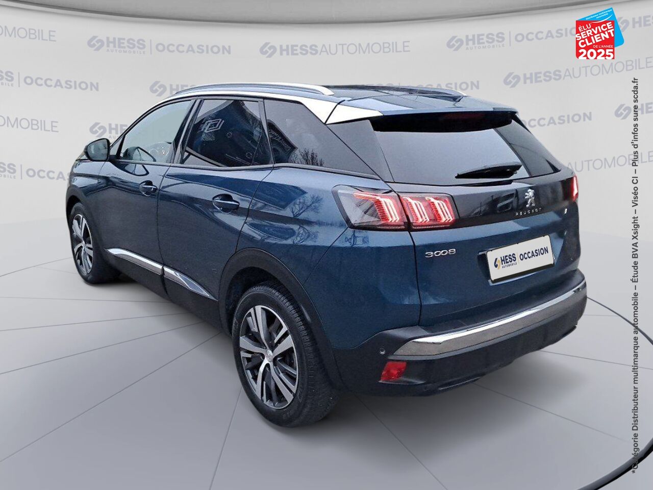 Véhicule d'occasion PEUGEOT 3008 1.2 PURETECH 130CH SS ALLURE PACK EAT8 chez Hyundai Chalons