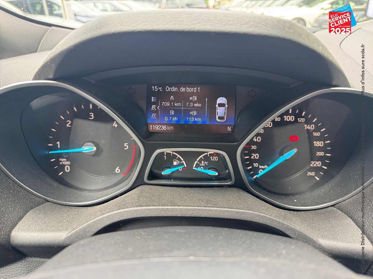 Véhicule d'occasion FORD KUGA 2.0 TDCI 150CH STOPSTART ST-LINE 4X2 chez Renault Sélestat