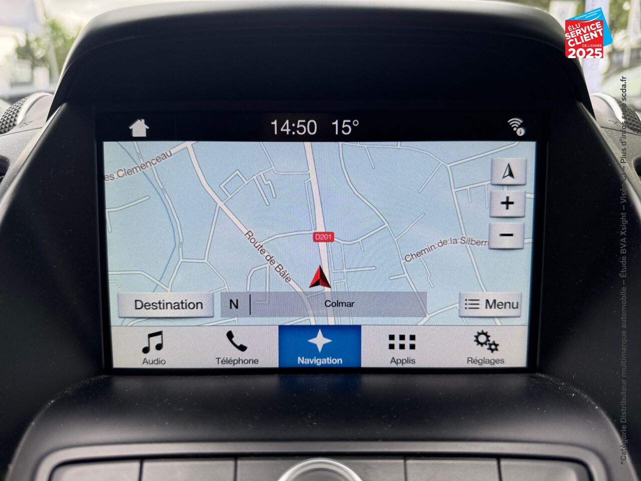 Véhicule d'occasion FORD KUGA 2.0 TDCI 150CH STOPSTART ST-LINE 4X2 chez Renault Sélestat