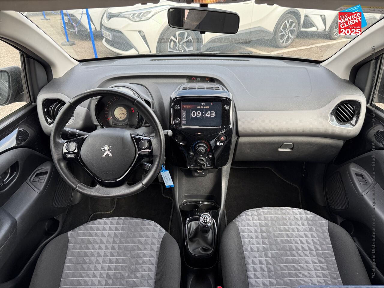 Véhicule d'occasion PEUGEOT 108 VTI 72 STYLE SS 4CV 5P chez Renault Saint-Louis
