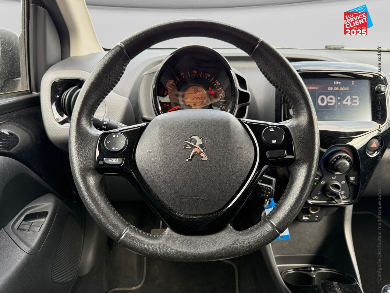 Véhicule d'occasion PEUGEOT 108 VTI 72 STYLE SS 4CV 5P chez Renault Saint-Louis