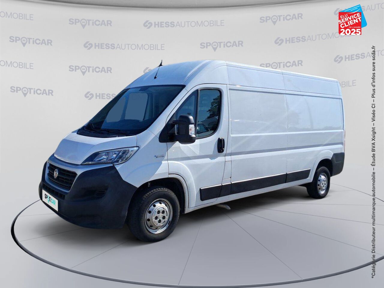 Véhicule d'occasion FIAT DUCATO FG 3.5 XL H2 3.0 140CH GNV PACK PRO NAV E6D CAMERA ATTELAGE chez Toyota Saint Dizier