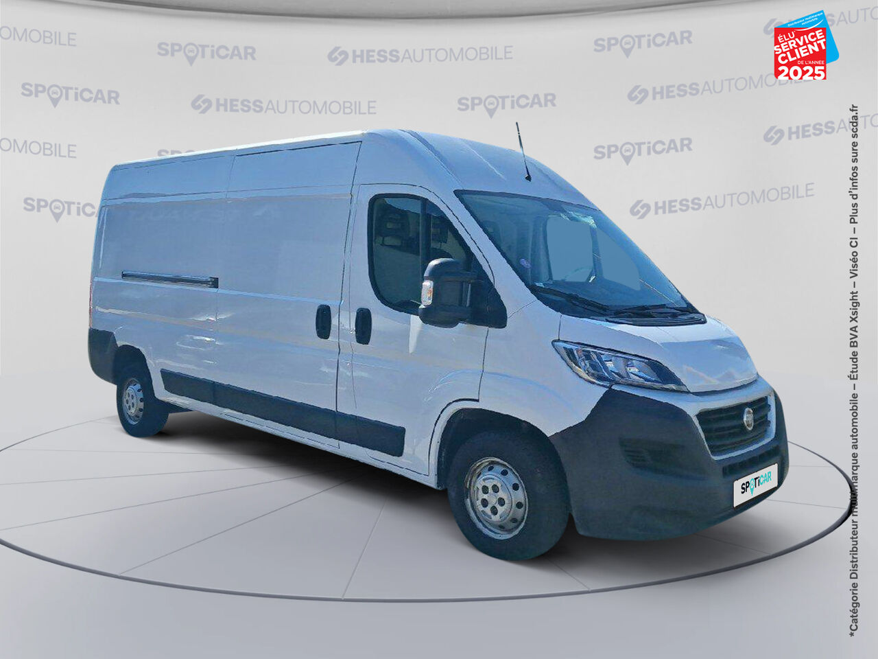 Véhicule d'occasion FIAT DUCATO FG 3.5 XL H2 3.0 140CH GNV PACK PRO NAV E6D CAMERA ATTELAGE chez Toyota Saint Dizier