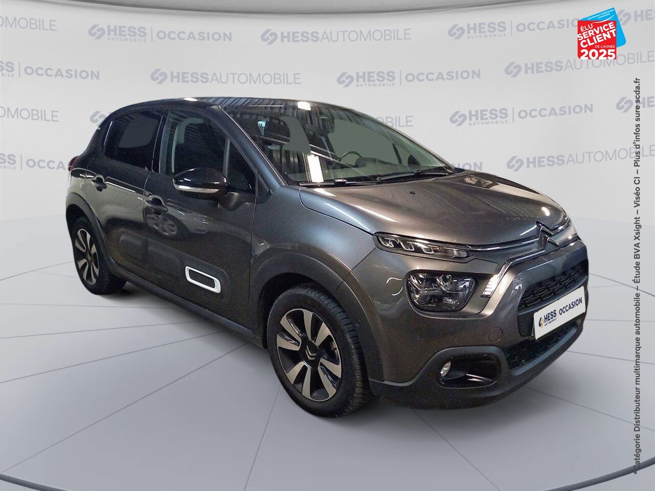 Véhicule d'occasion CITROEN C3 1.2 PURETECH 110CH S/S SHINE PACK EAT6 chez Dacia Strasbourg