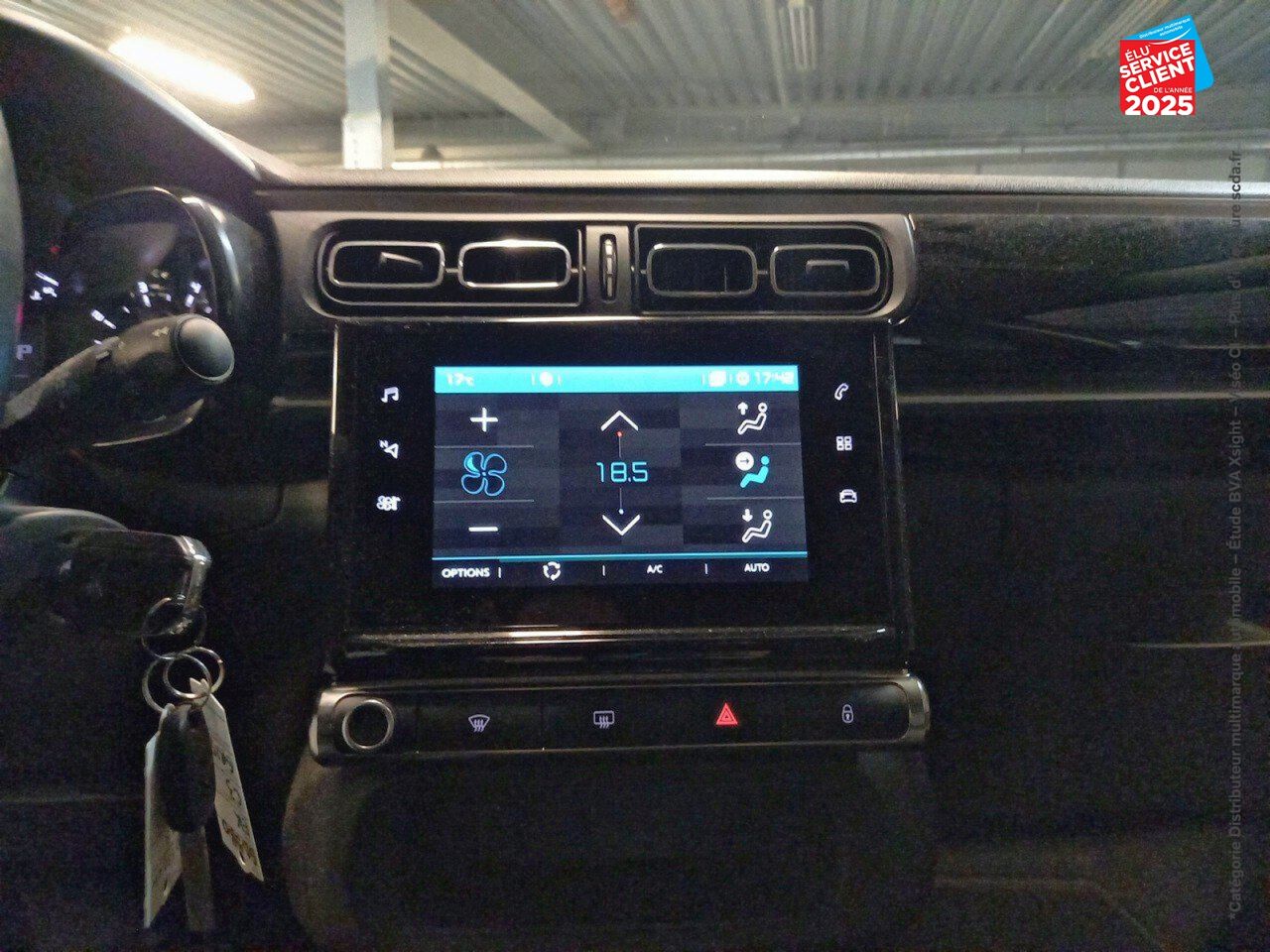 Véhicule d'occasion CITROEN C3 1.2 PURETECH 110CH S/S SHINE PACK EAT6 chez Dacia Strasbourg