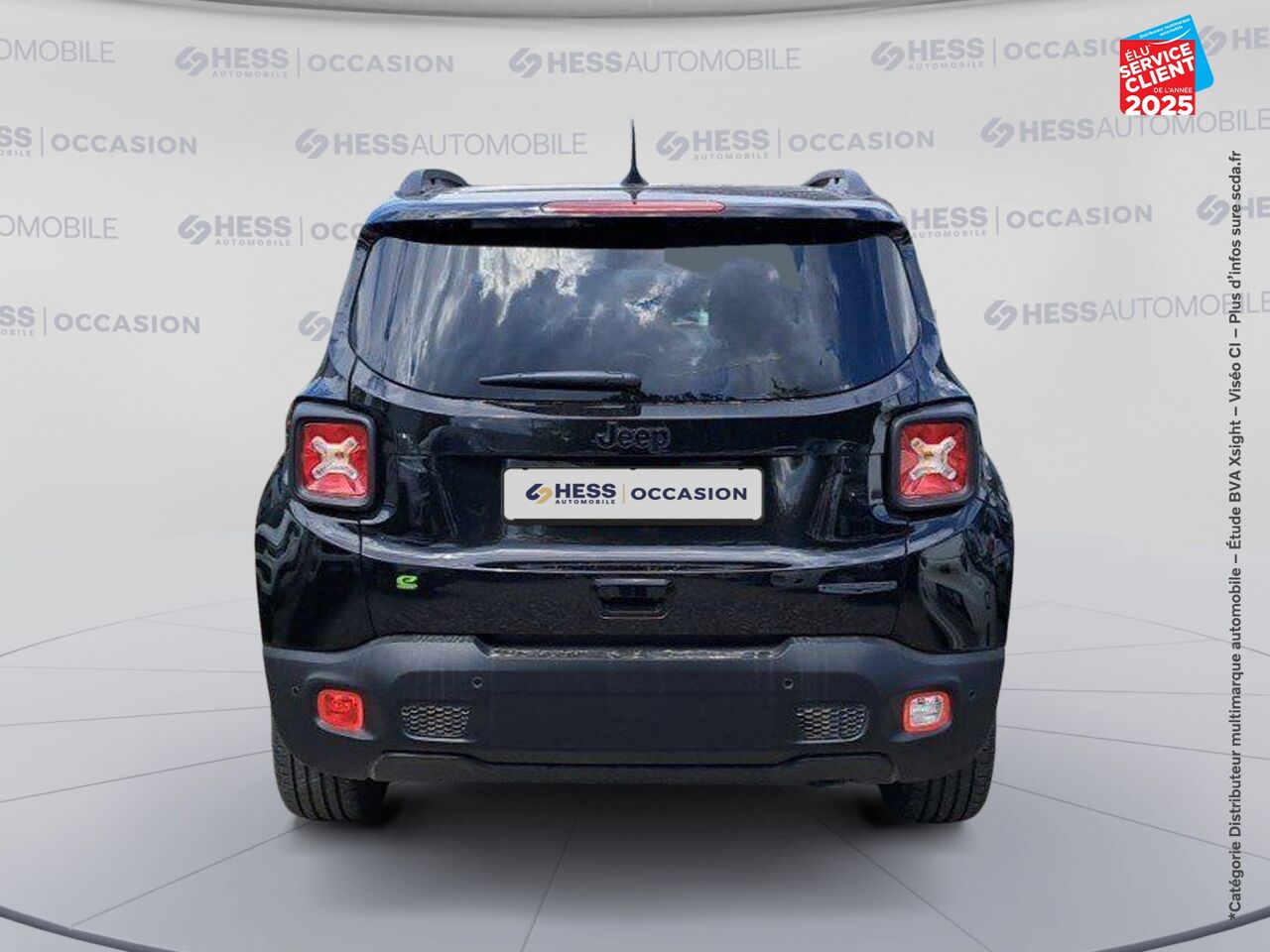 Véhicule d'occasion JEEP RENEGADE 1.5 TURBO T4 130CH MHEV NIGHT EAGLE BVR7 MY22 GPS chez Toyota Thionville