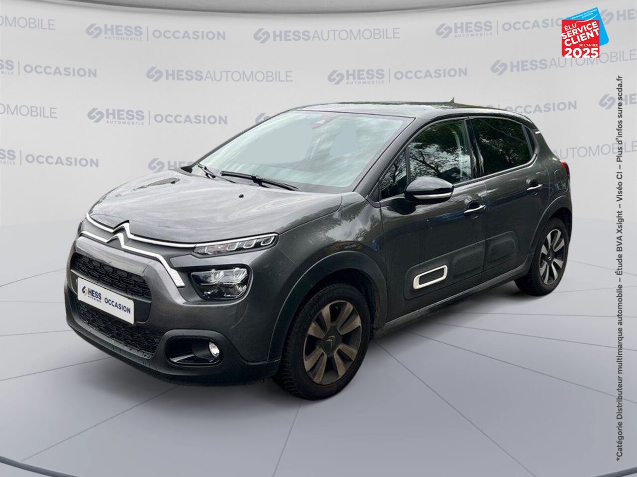 Véhicule d'occasion CITROEN C3 1.2 PURETECH 83CH S/S FEEL 122-123G GPS ATTELAGE chez Dacia Belfort