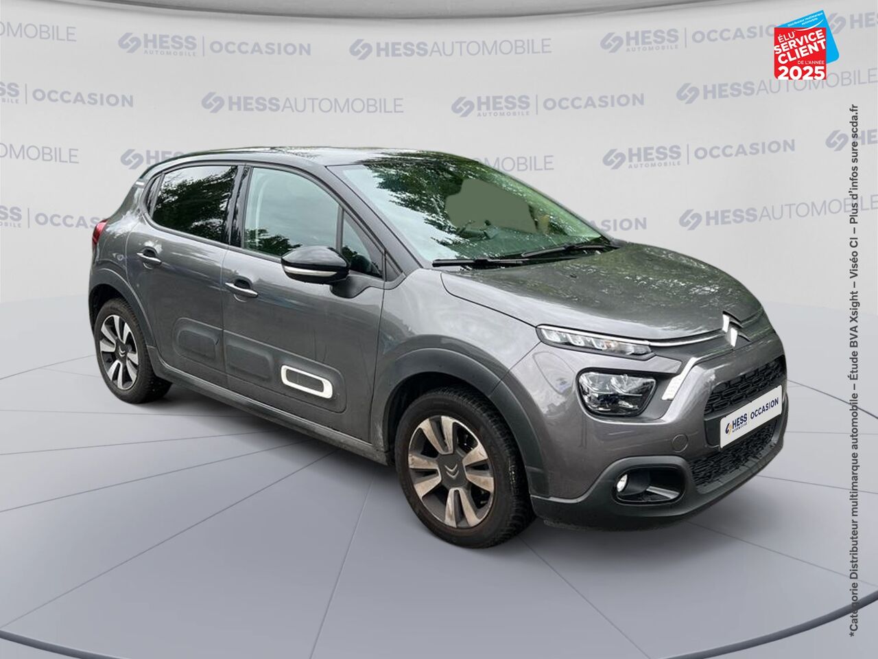 Véhicule d'occasion CITROEN C3 1.2 PURETECH 83CH S/S FEEL 122-123G GPS ATTELAGE chez Dacia Belfort