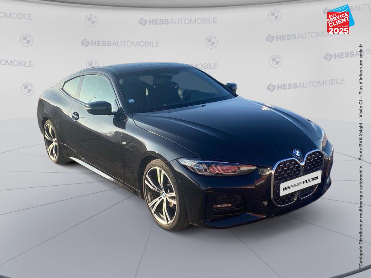 Véhicule d'occasion BMW SERIE 4 COUPE 420DA XDRIVE 190CH M SPORT chez Nissan Montbéliard