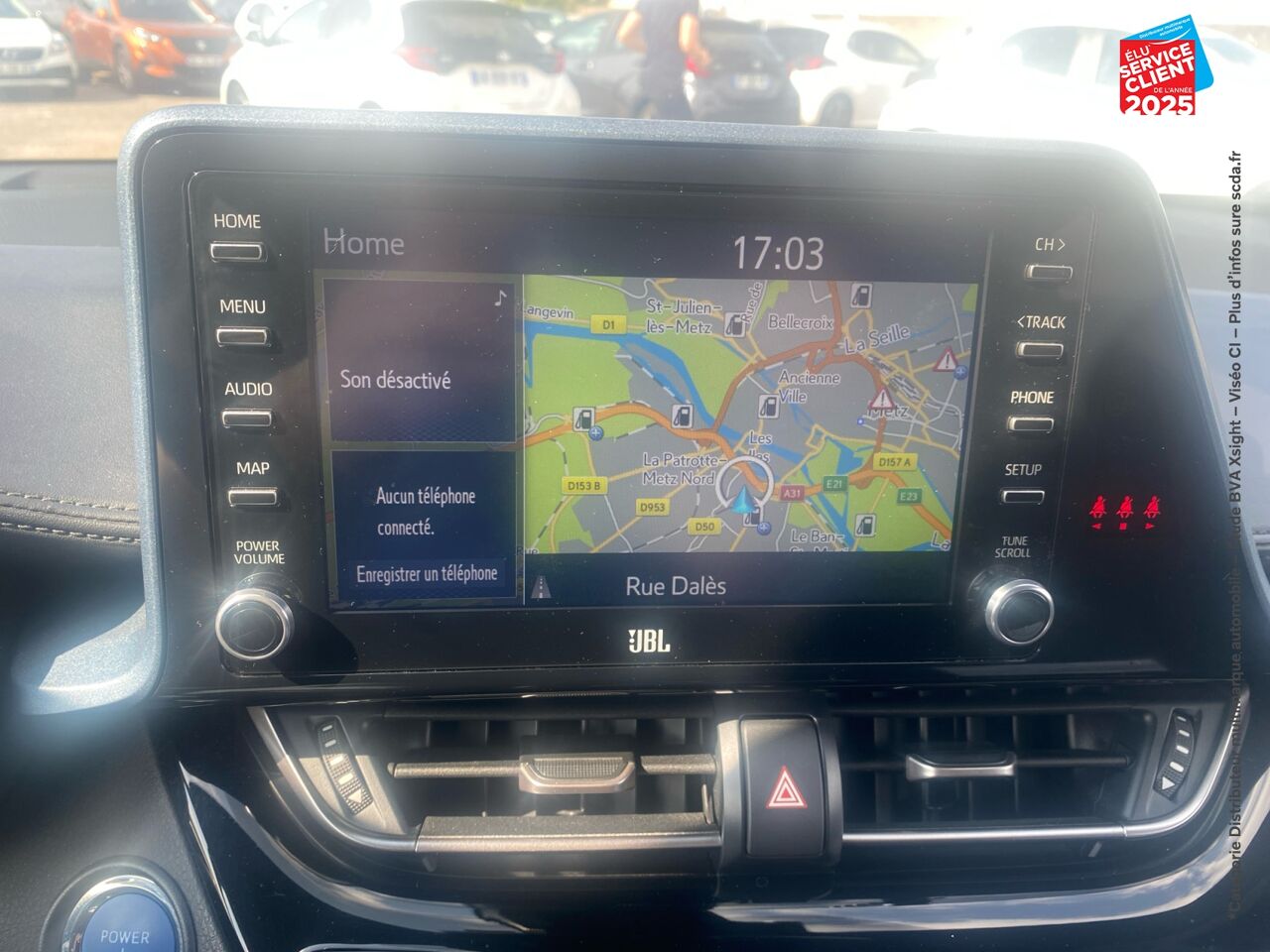 Véhicule d'occasion TOYOTA C-HR 184H COLLECTION 2WD E-CVT MY20 chez Toyota Thionville