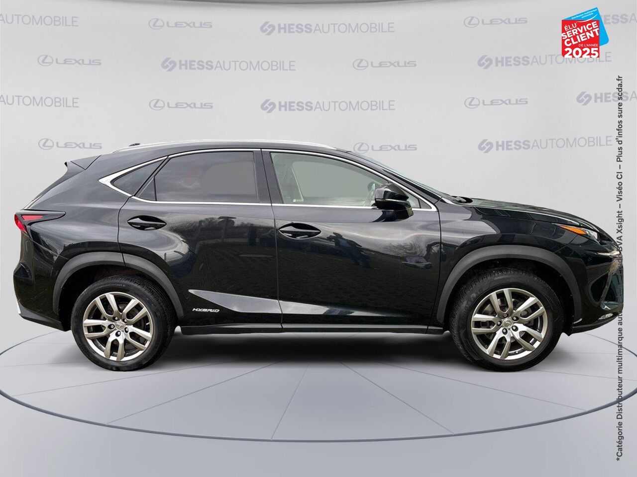 Véhicule d'occasion LEXUS NX 300H 4WD LUXE MY20 SIEGES CHAUF/CUIR GPS CAMERA CARPLAY chez Toyota Sarreguemines