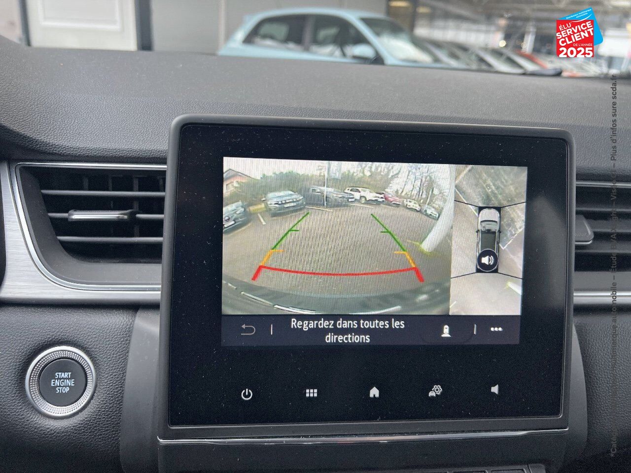Véhicule d'occasion RENAULT CAPTUR 1.6 E-TECH HYBRIDE RECHARGEABLE 160CH INTENS -21 GPS CAMERA chez Renault Colmar