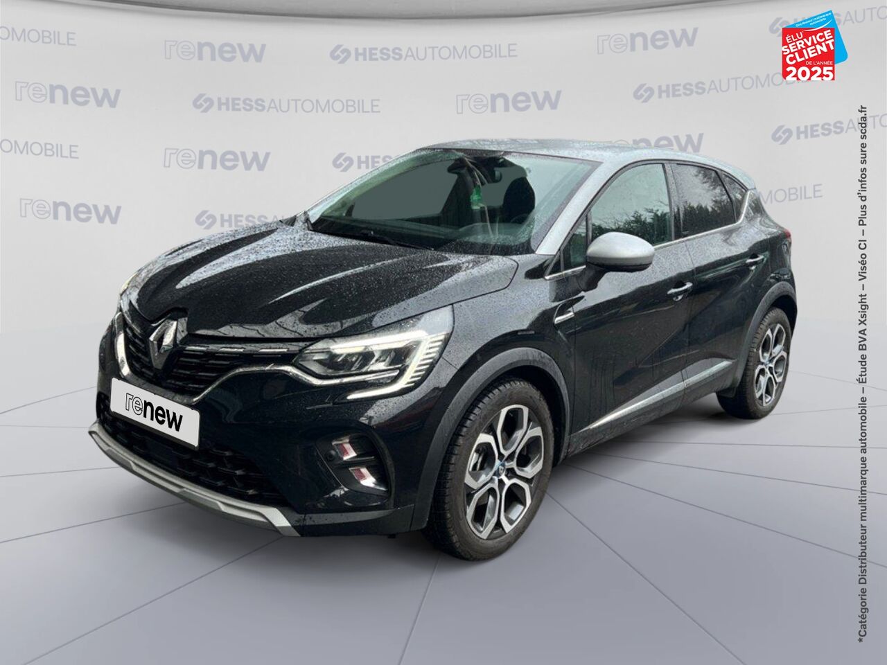 Véhicule d'occasion RENAULT CAPTUR 1.6 E-TECH HYBRIDE RECHARGEABLE 160CH INTENS -21 GPS CAMERA chez Renault Colmar