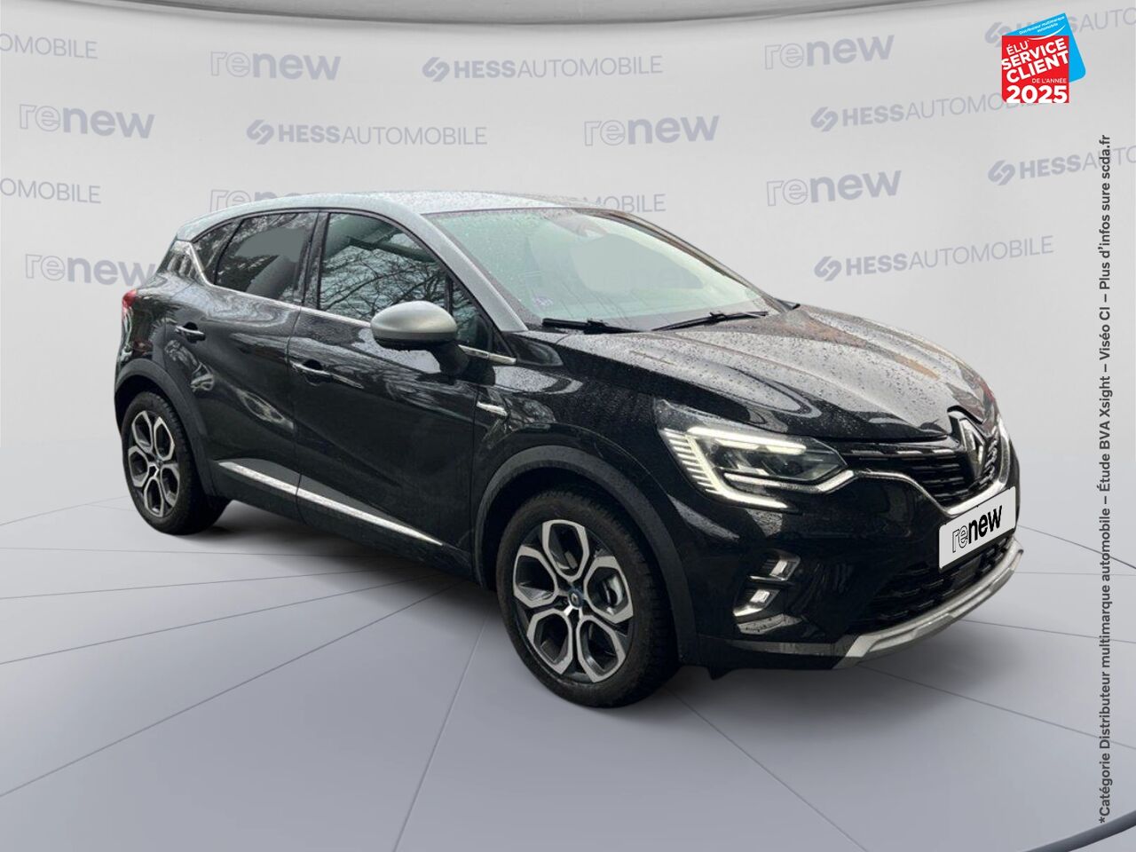 Véhicule d'occasion RENAULT CAPTUR 1.6 E-TECH HYBRIDE RECHARGEABLE 160CH INTENS -21 GPS CAMERA chez Renault Colmar