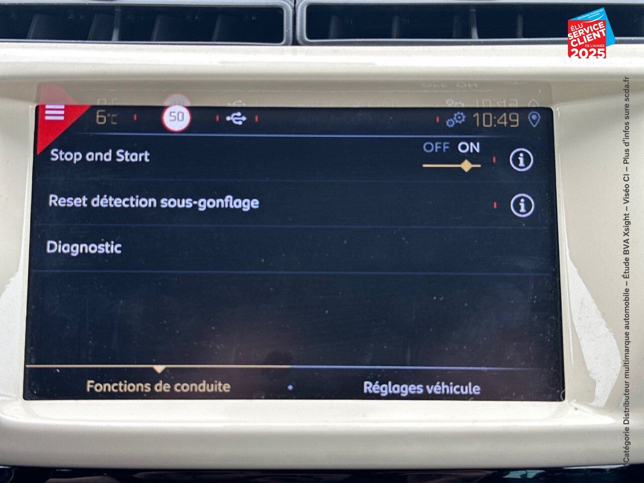 Véhicule d'occasion DS DS 3 PURETECH 110CH CAFE RACER AUTOMATIQUE SIEGES CHAUF/CUIR GPS CAMERA chez Renault Saint-Louis