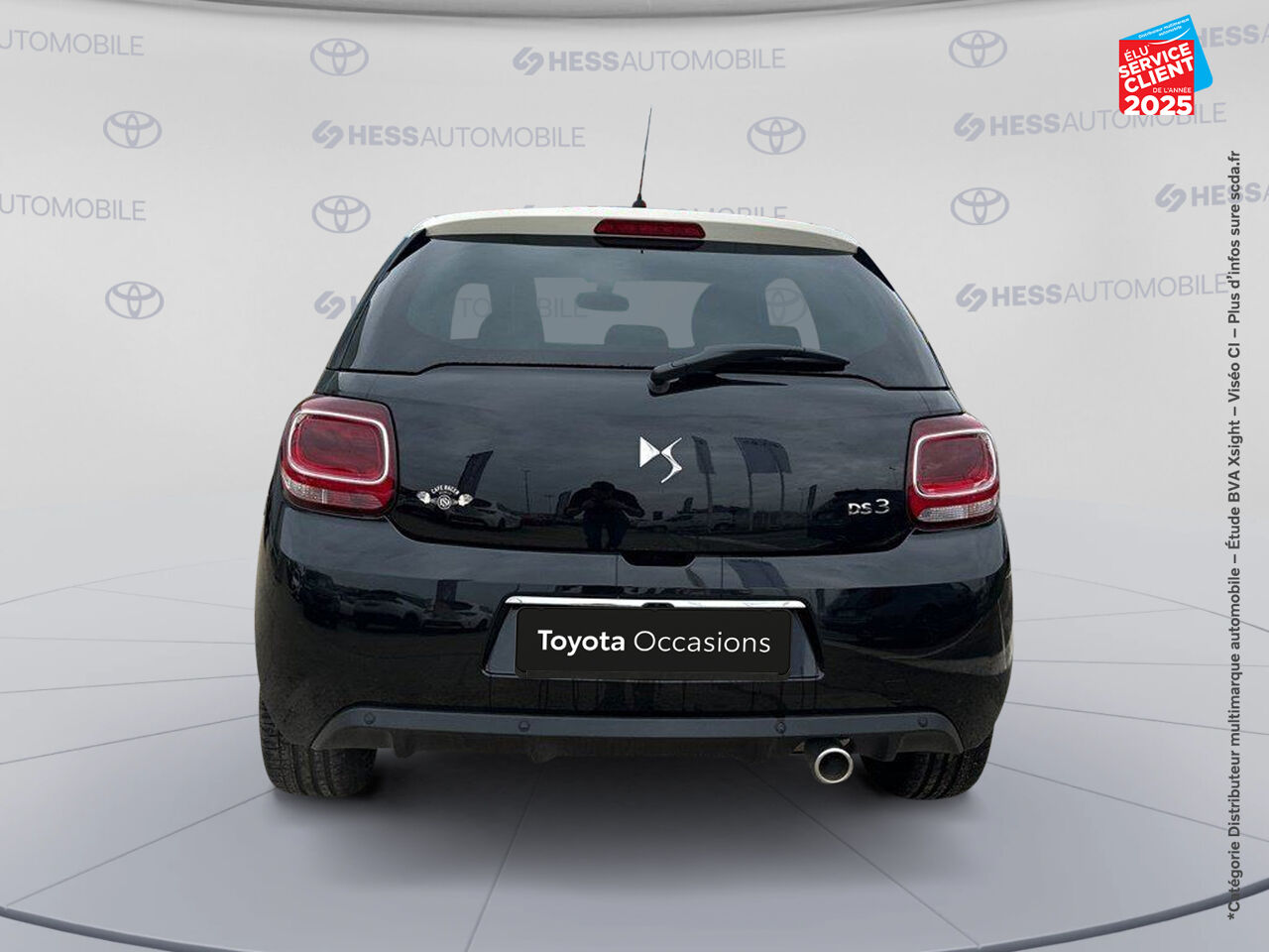 Véhicule d'occasion DS DS 3 PURETECH 110CH CAFE RACER AUTOMATIQUE SIEGES CHAUF/CUIR GPS CAMERA chez Renault Saint-Louis