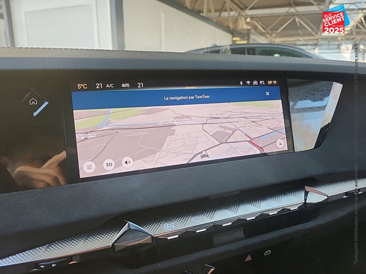 Véhicule d'occasion DS DS 4 E-TENSE 225CH PERFORMANCE LINE + GPS chez Toyota Sarreguemines